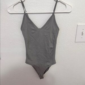 New Mix Gray Bodysuit